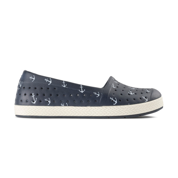 Espadrille Adults - Graphic True Navy Nautical Anchors