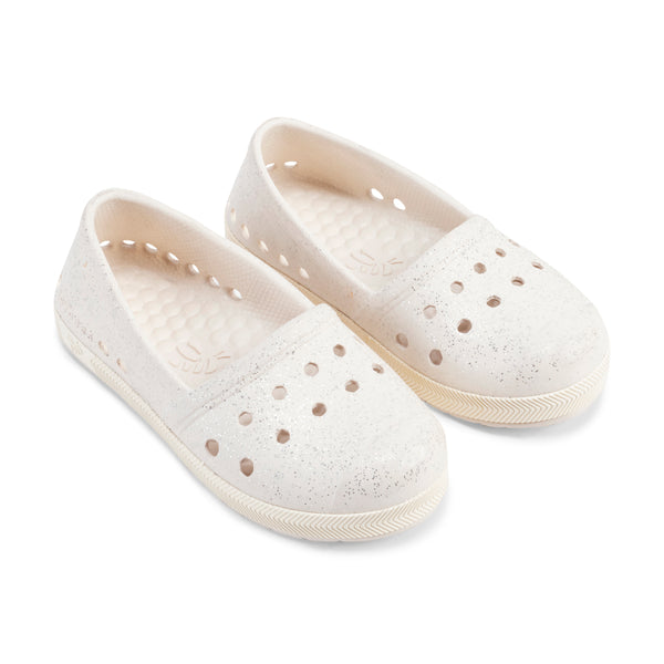 Kids' Espadrille - Graphic Bone Glitter