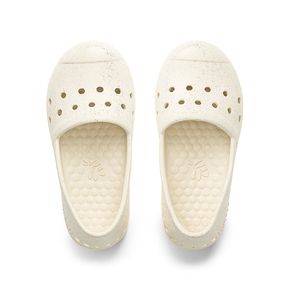 Kids' Espadrille - Graphic Bone Glitter