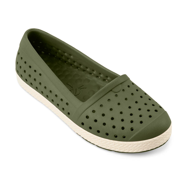 Espadrille Adults - Dusty Olive/Bone