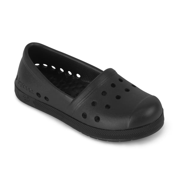Espadrille pour enfant - Noir/Noir