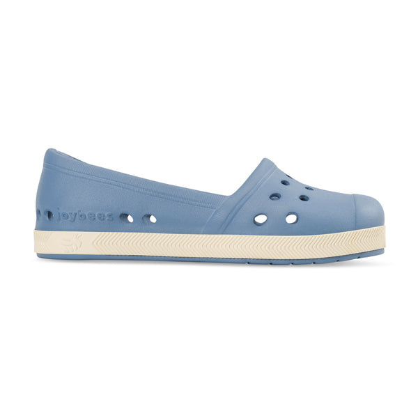 Kids' Espadrille - Dusty Blue/Bone