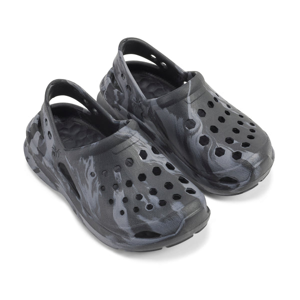 Sabot Explorer pour enfants - Marbre noir/anthracite