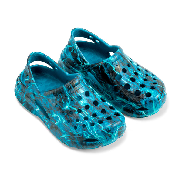 Kids' Explorer Clog - Graphic Mossy Oak Elements Agua
