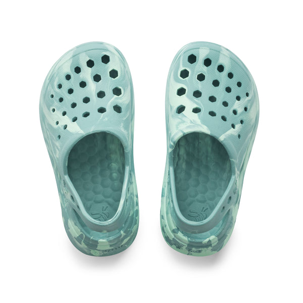 Kids' Explorer Clog - Marble Marina/Mint Julep