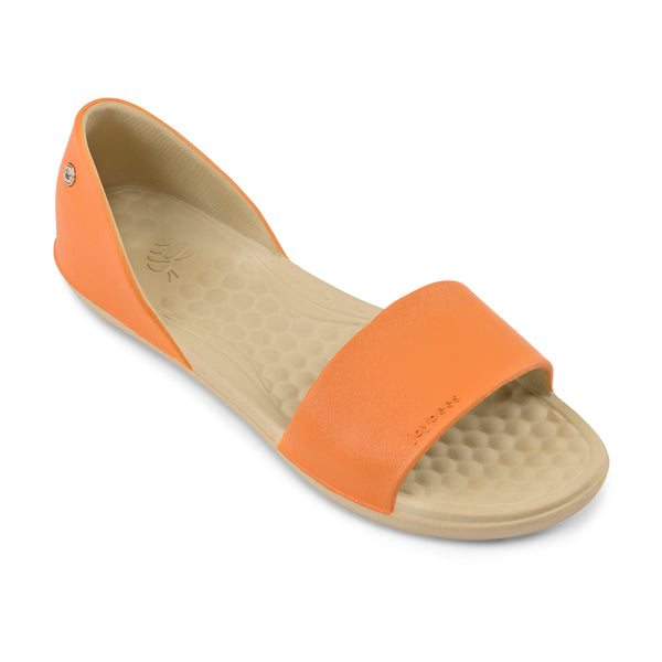 Friday Flat - Graphic Terracotta/Sand