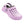 Load image into Gallery viewer, Kids&#39; Cozy Lined Clog - Lavender/Charcoal
