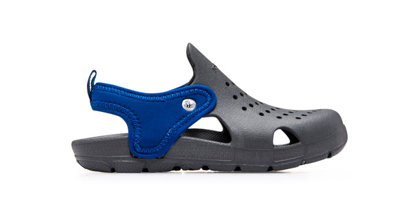 Sandale Creek pour enfants - Anthracite/Bleu sport