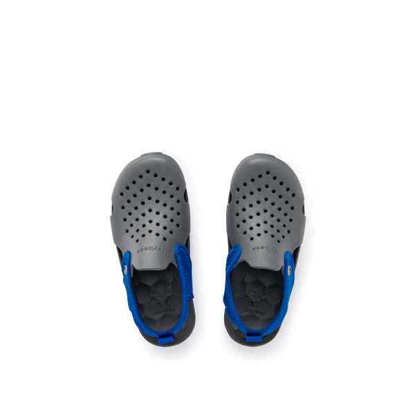 Sandale Creek pour enfants - Anthracite/Bleu sport