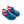 Load image into Gallery viewer, Kids&#39; Creek Sandal - Midnight Teal / Red
