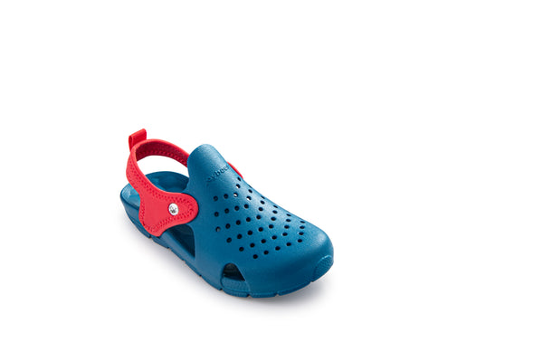 Kids' Creek Sandal - Midnight Teal / Red