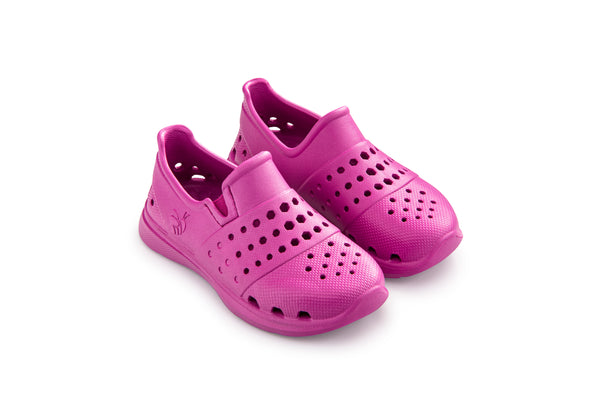 Kids Splash Sneaker Dark Magenta Joybees Footwear Canada