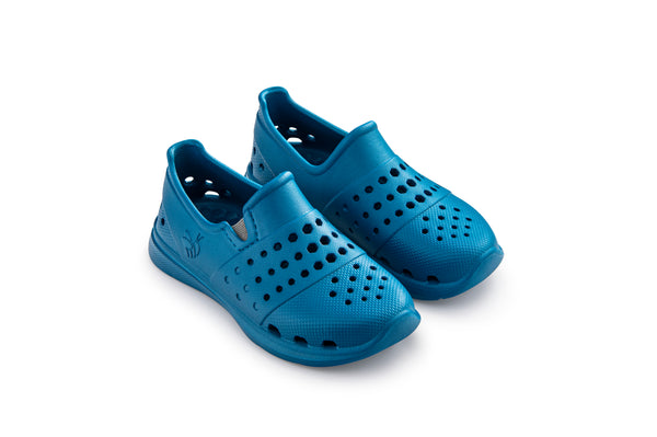 Sneaker Splash pour enfants - Bleu sarcelle de minuit