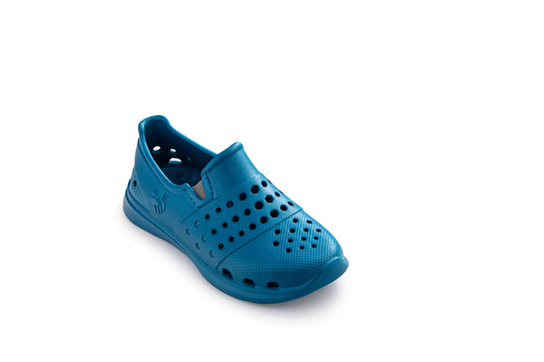 Sneaker Splash pour enfants - Bleu sarcelle de minuit