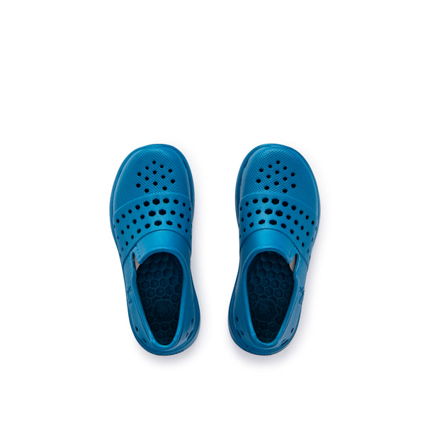 Sneaker Splash pour enfants - Bleu sarcelle de minuit