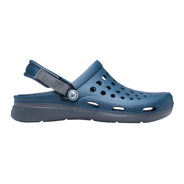 Sabots modernes - Marine/Gris