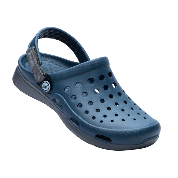 Sabots modernes - Marine/Gris