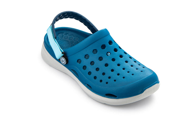 Sabot Moderne - Bleu Canard/Gris Clair
