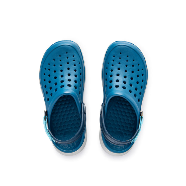 Sabot Moderne - Bleu Canard/Gris Clair