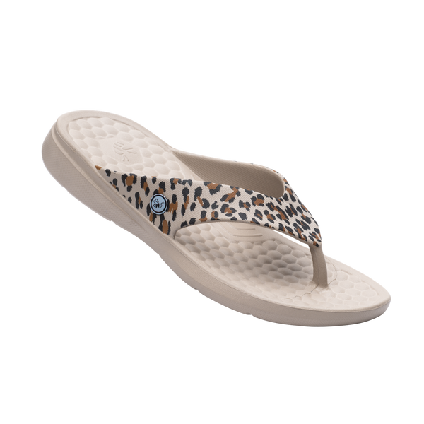 Tongs décontractées - Graphique - Leopard