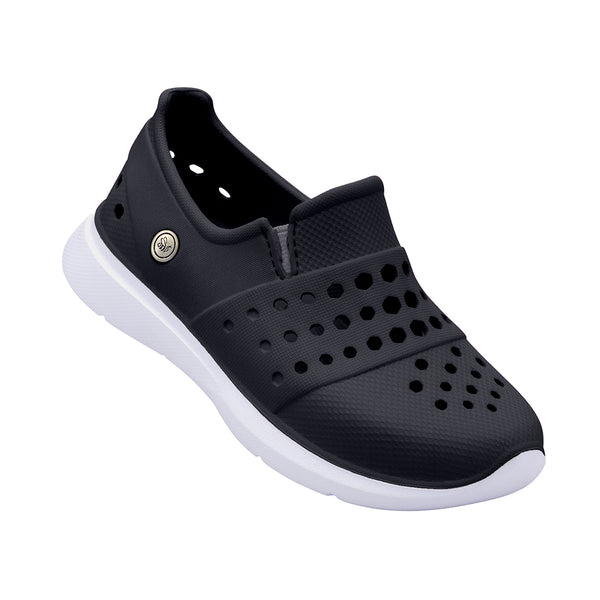 Kids' Splash Sneaker - Black / White