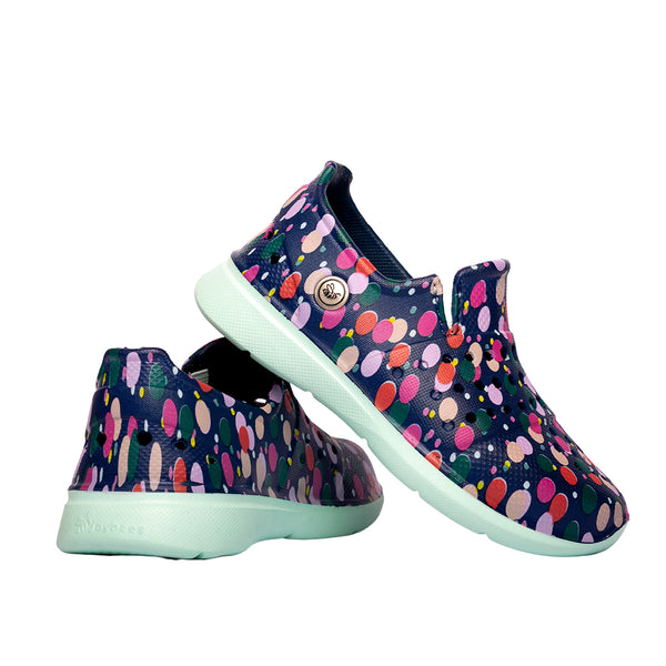 Kids' Splash Sneaker - Polka Dots / Mint
