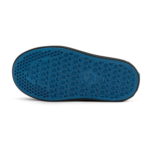 Baskets de skate pour enfants - Skateboard graphique bleu nuit sarcelle