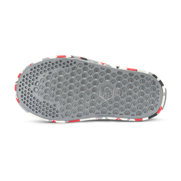Baskets de skate pour enfants - Charbon graphique/camouflage charbon Gumy