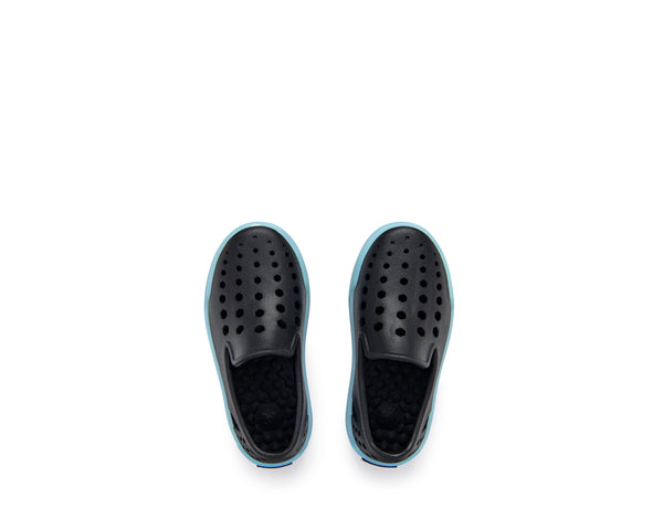 Baskets de skate pour enfants - Noir/Bleu