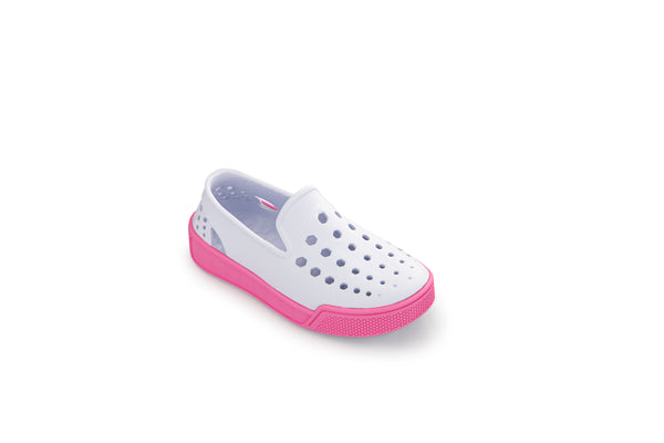 Kids' Skate Sneaker - White/Soft Pink