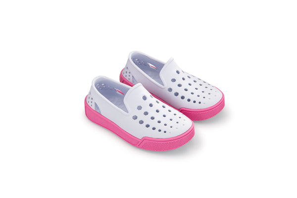 Kids' Skate Sneaker - White/Soft Pink