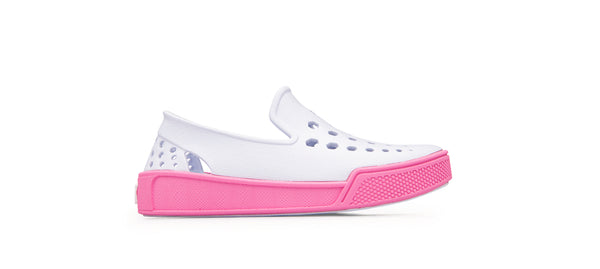 Kids' Skate Sneaker - White/Soft Pink