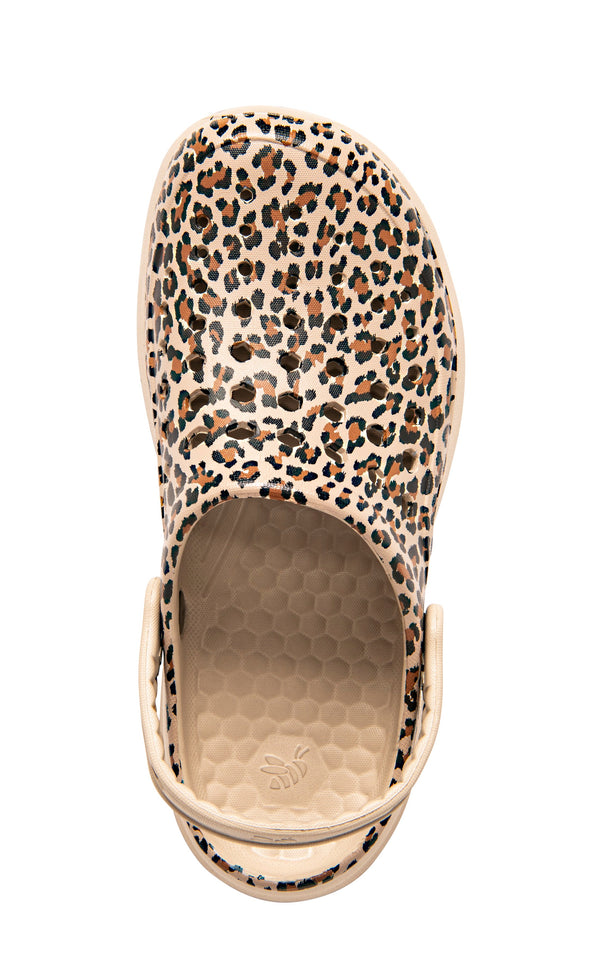 Active Clog Adults - Graphic Leopard