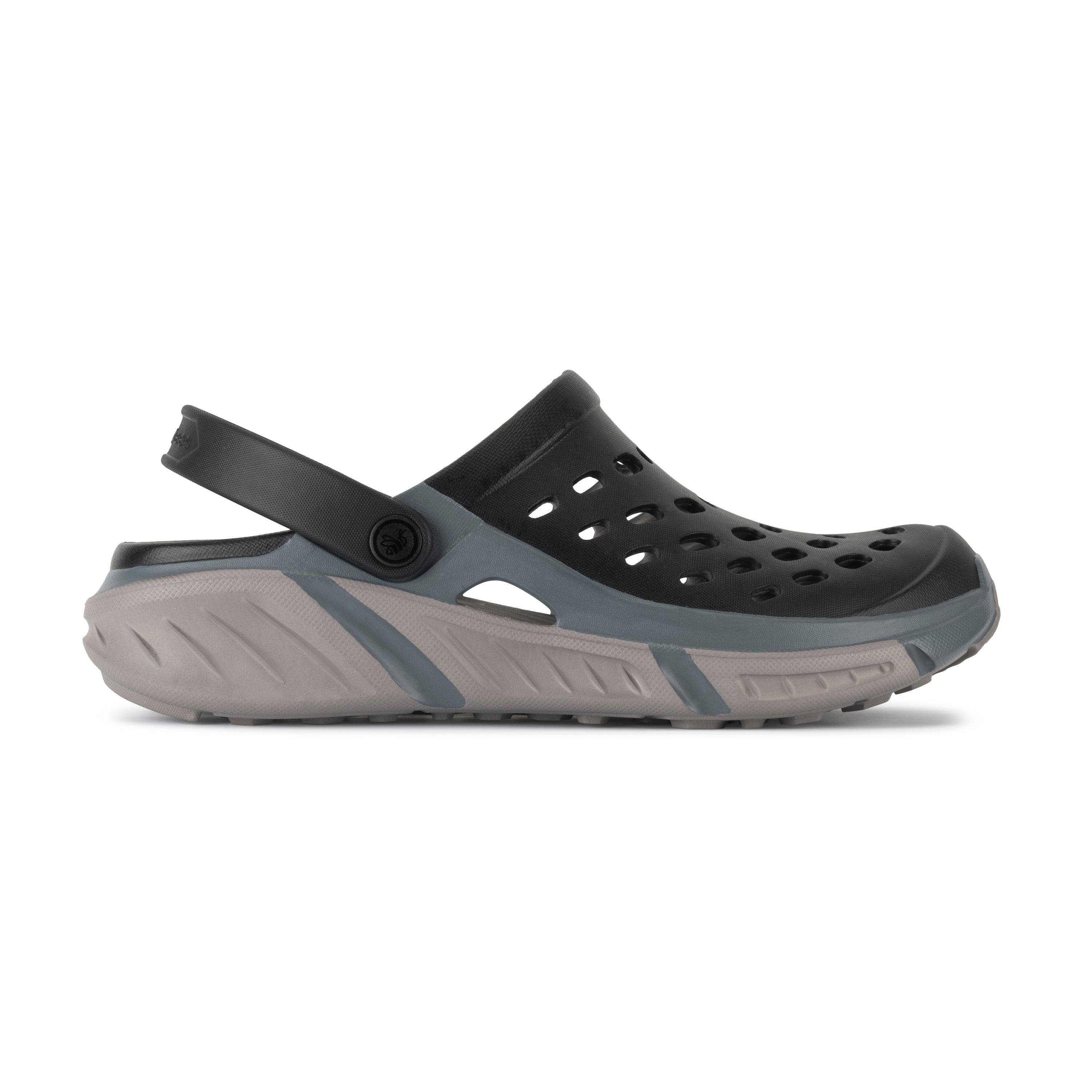 Rocker bottom clogs top