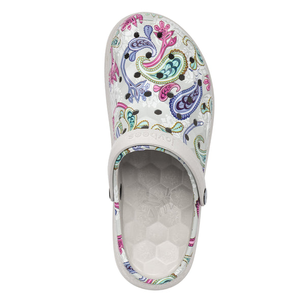 Varsity Clog - Graphic Paisley Grey