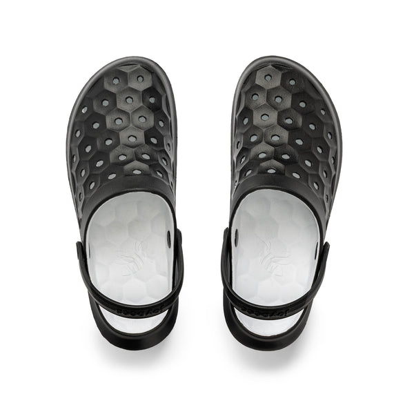 Varsity Clog - Graphic Black/White