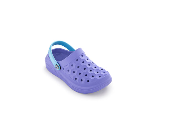 Kids' Varsity Clog - Blue Iris/Sky Blue