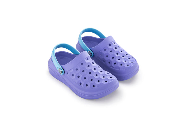 Sabot Varsity pour enfants - Iris bleu/bleu ciel