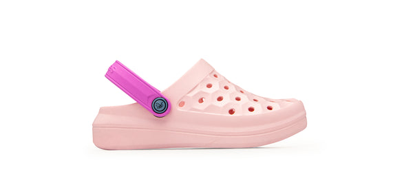 Kids' Varsity Clog - Pale Pink/Orchid