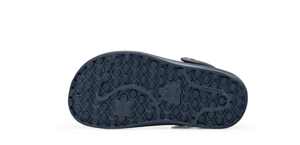 Sabot universitaire pour enfants - Bleu marine/anthracite