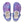 Load image into Gallery viewer, Kids&#39; Varsity Lined Clog - Graphic Blue Iris Cloud Tie Dye
