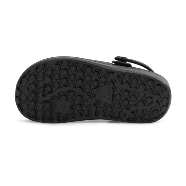 Kids' Varsity Lined Clog - Black/Charcoal