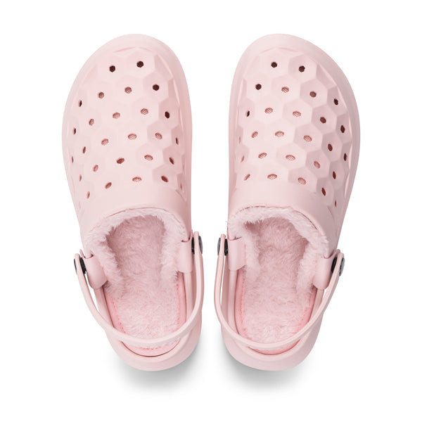 Kids' Varsity Lined Clog - Pastel Pink/Cheetah
