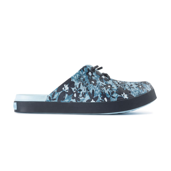 Weekend Mule Adults - Graphic Navy Denim Floral