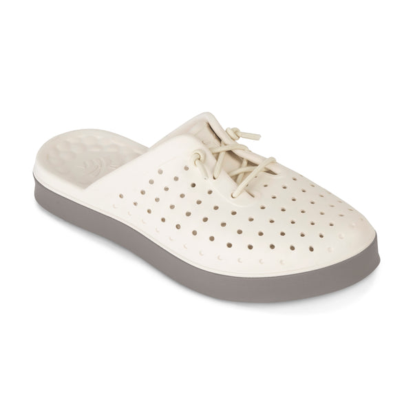 Weekend Mule Adults - Bone/Pewter