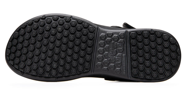 Work Clog - Graphic Black Spiral Tie Dye