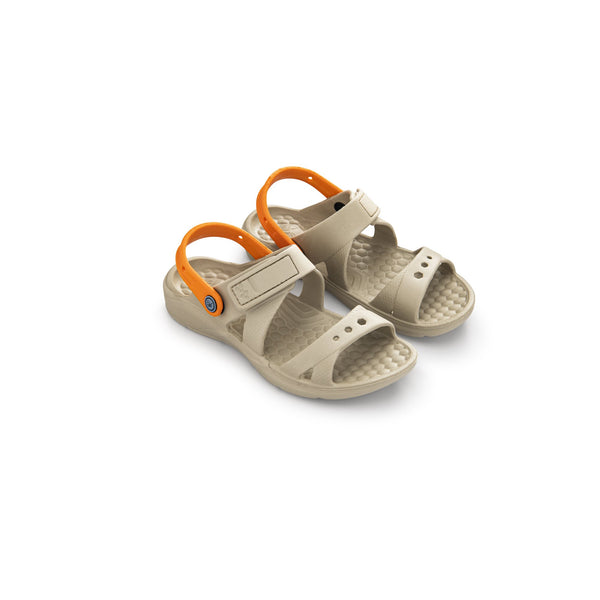 Kids' Adventure Sandal - Sand/Orange