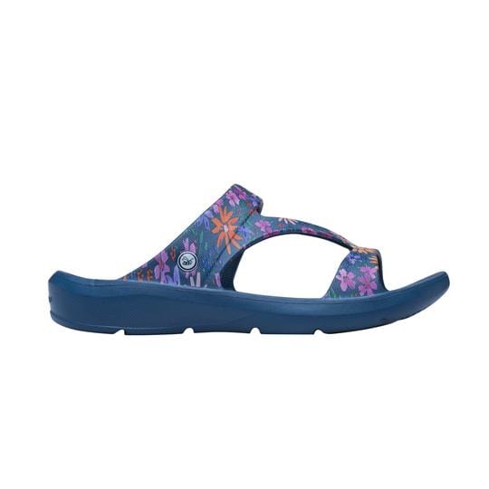 Navy floral clearance sandals