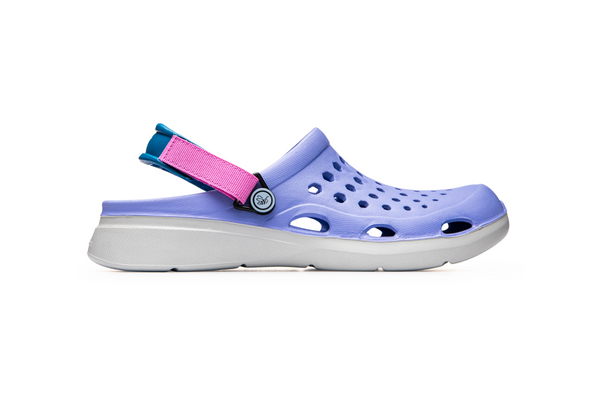 Modern Clog - Blue Iris/Light Grey