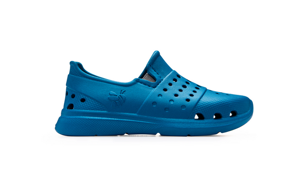 Sneaker Splash pour enfants - Bleu sarcelle de minuit